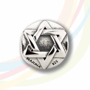 Marina Star of David Bead Charm